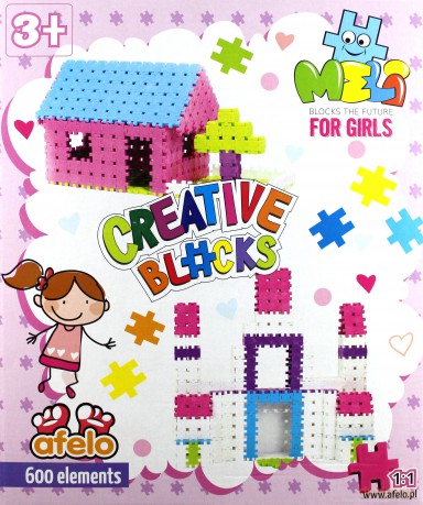 Klocki Meli Girls 600 [KLOCKI]