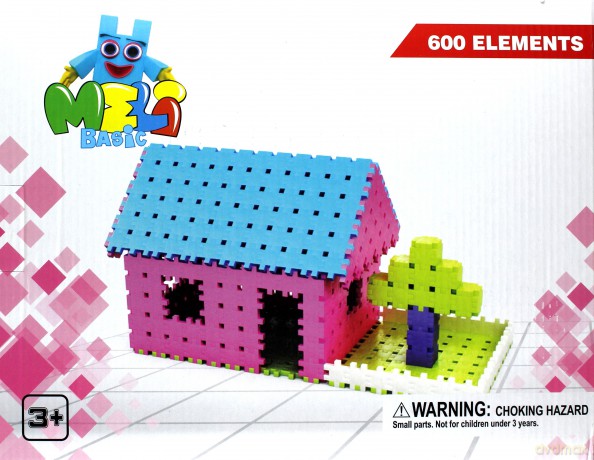 Klocki Meli Girls 600 [KLOCKI]