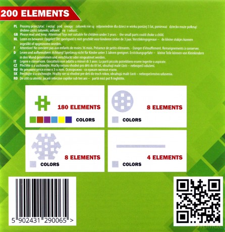 Klocki Meli Constructor 200 [KLOCKI]