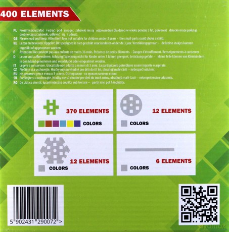 Klocki Meli Constructor 400 [KLOCKI]