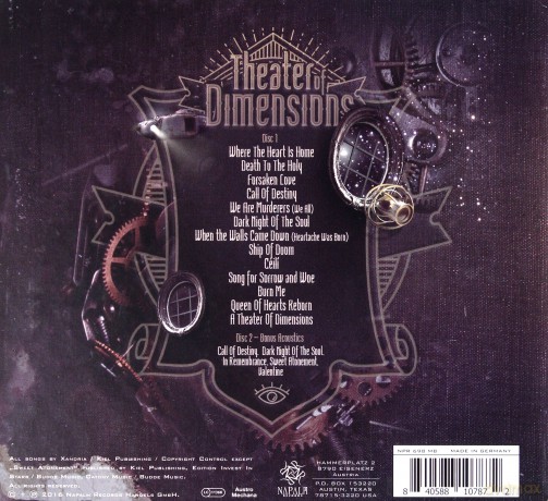 Xandria: Theatre of Dimensions [2CD]