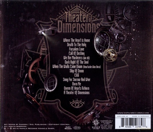 Xandria: Theatre of Dimensions [CD]