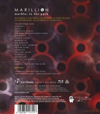 Marillion: Marbles In The Park [2CD]