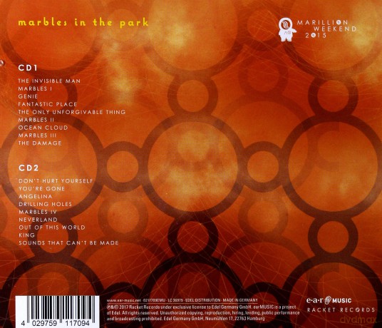 Marillion: Marbles In The Park [2CD]