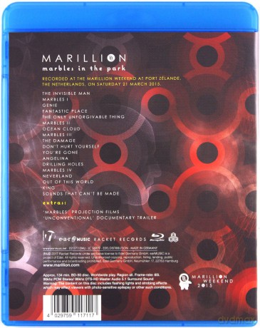 Marillion: Marbles In The Park [Blu-Ray]