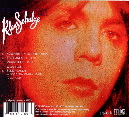 Klaus Schulze: Body Love 2 [CD]