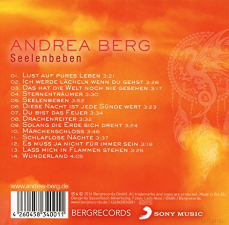 Andrea Berg: Seelenbeben [CD]