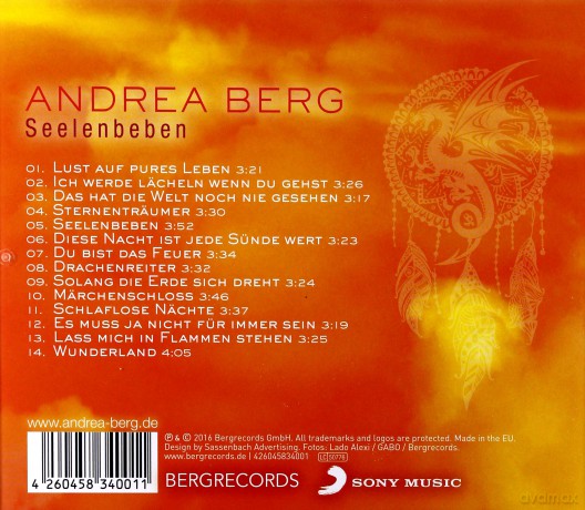 Andrea Berg: Seelenbeben [CD]