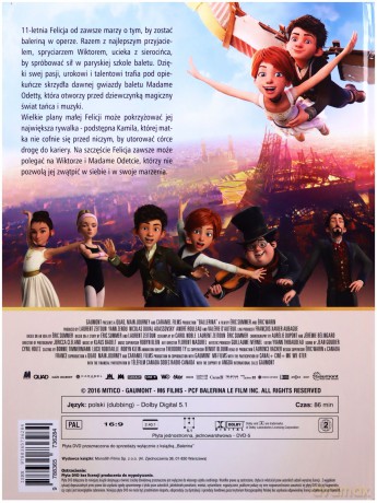 Balerina (booklet) [DVD]