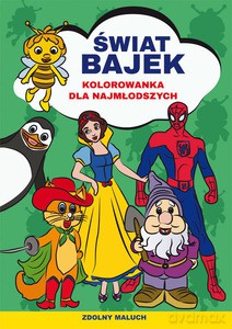 Świat bajek. Kolorowanka dla najmłodszych - Patrycja Nowacka [KSIĄŻKA]