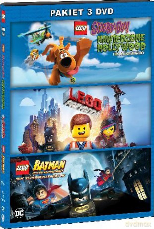 LEGO Pakiet 3 Filmów: LEGO Scooby-Doo / LEGO Przygoda / LEGO Batman [3DVD]
