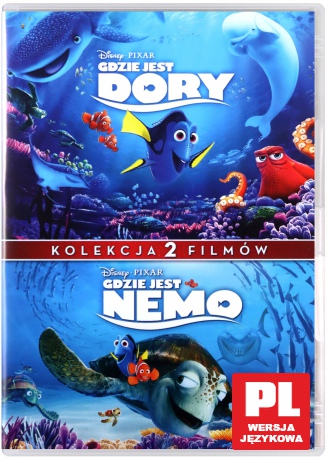 Gdzie Jest Dory / Gdzie Jest Nemo - Pakiet 2 Filmów [2DVD]