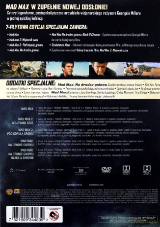 Mad Max Kolekcja Wysokooktanowa [7DVD]