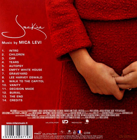 Jackie soundtrack (Mica Levi) [CD]