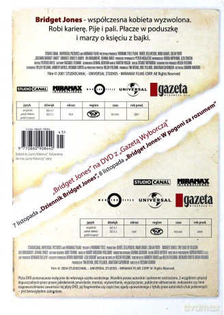 Dziennik Bridget Jones / W pogoni za rozumem Pakiet [2DVD]