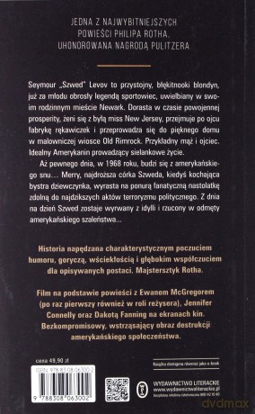 Amerykańska sielanka - Philip Roth [KSIĄŻKA]