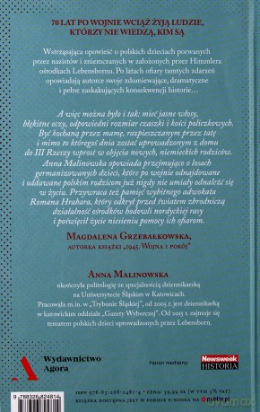 Brunatna kołysanka. Historie uprowadzonych dzieci - Anna Malinowska [KSIĄŻKA]