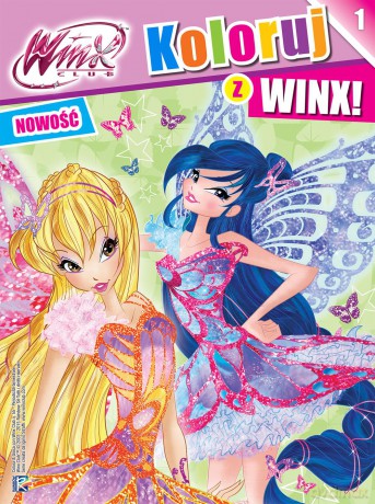 Koloruj z Winx 1 [KSIĄŻKA]