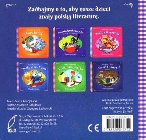 Muchy samochwały. Klasyka Polska - Maria Konopnicka [KSIĄŻKA]