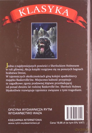 Pies Baskervilleów - Arthur Conan Doyle [KSIĄŻKA]