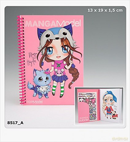 Podręczny szkicownik Manga model