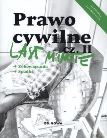 Prawo cywilne lat minute cz. 2 12.2016 [KSIĄŻKA]