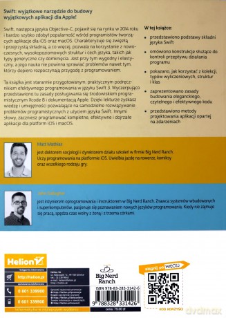 Programowanie w języku Swift. Big nerd ranch guide - Matthew Mathias [KSIĄŻKA]