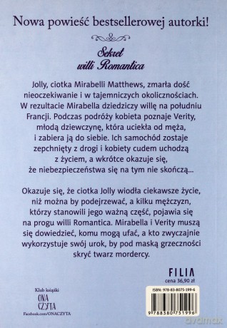 Sekret Willi Romantica - Elizabeth Adler [KSIĄŻKA]