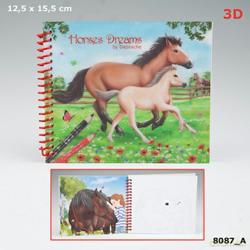 Szkicownik podręczny Horses dreams