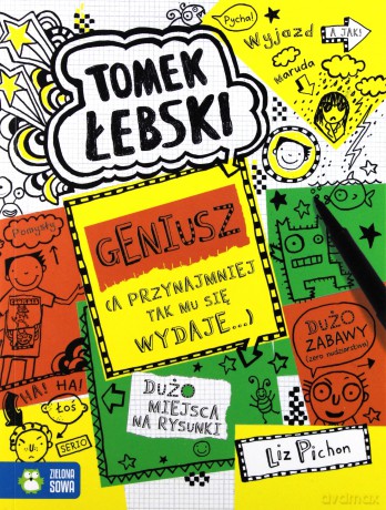 Tomek Łebski. Geniusz a przynajmniej tak mu się wydaje (Tom 10) - Liz Pichon [KSIĄŻKA]