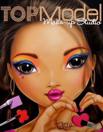 Zestaw kreatywny make up Top model