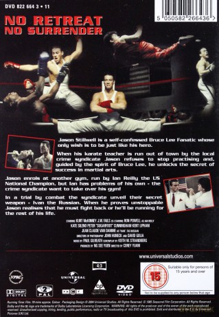 No Retreat, No Surrender (Bez Odwrotu) [DVD]