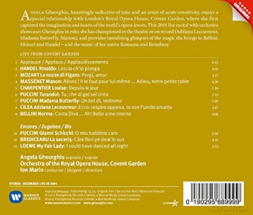 Angela Gheorghiu: Live From Covent Garden [CD]