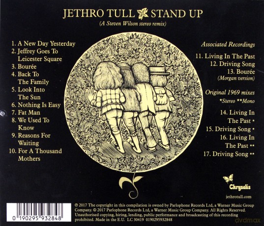Jethro Tull: Stand Up (Steven Wilson Remix) [CD]