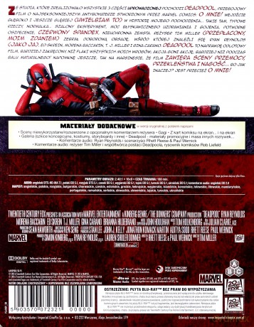 Deadpool (steelbook) [Blu-Ray]