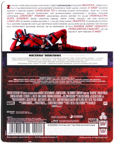 Deadpool (steelbook) [Blu-Ray]