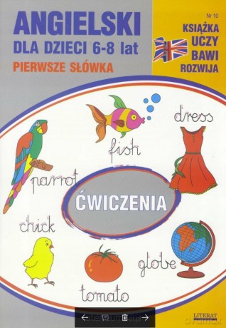 Angielski dla dzieci zeszyt 10 6-8 lat [KSIĄŻKA]