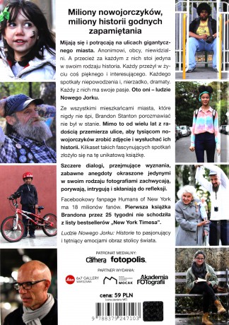 Humans of New York: Stories. Ludzie Nowego Jorku - Brandon Stanton, Bartosz Czartoryski [KSIĄŻKA]