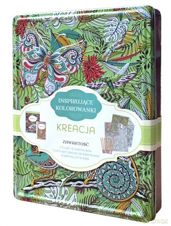Inspirujące kolorowanki. Kreacja [KSIĄŻKA]