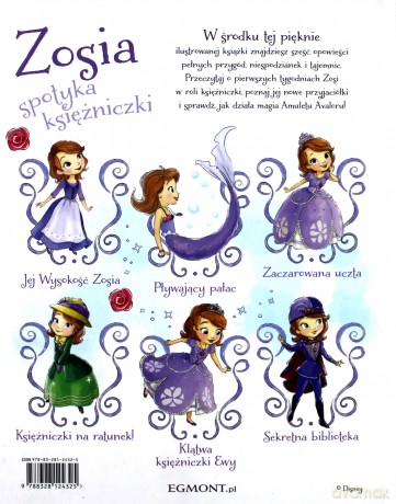 Jej Wysokość Zosia. Zosia spotyka księżniczki [KSIĄŻKA]