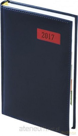 Kalendarz 2017 A5 przeszywany z registrami Panama [KALENDARZ]