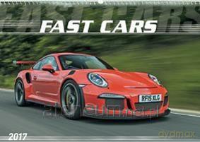 Kalendarz 2017 Wieloplanszowy Fast Cars [KALENDARZ]