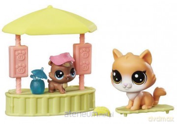 Littlest Pet Shop Przygody zwierzaków Kiosk [FIGURKA]