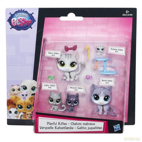 Littlest Pet Shop Rodzina Kotków [FIGURKA]