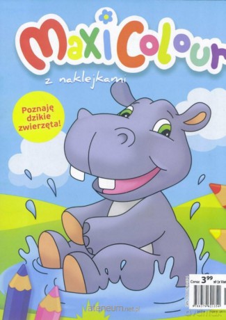 Maxicolour. Poznaję dzikie zwierzęta! [KSIĄŻKA]