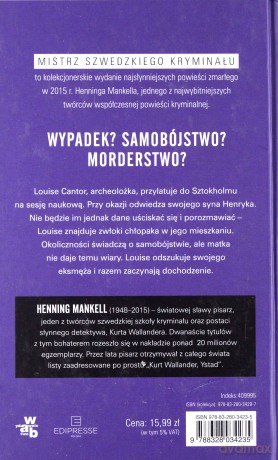 Mistrz szwedzkiego kryminału (Tom 23) Mózg Kennedy'ego - Henning Mankell [KSIĄŻKA]