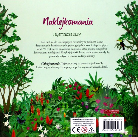 Naklejkomania. Tajemnicze lasy [KSIĄŻKA]