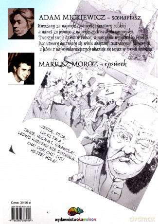 Pani Twardowska i inne opowieści - Adam Mickiewicz, Mariusz Moroz [KOMIKS]