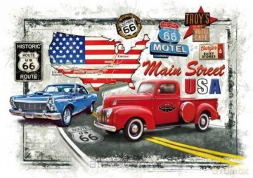 PIATNIK 1000 el. Old Route 66 [PUZZLE]