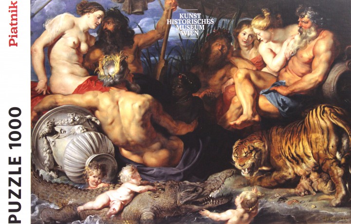 PIATNIK 1000 el. Rubens Vier Flusse [PUZZLE]